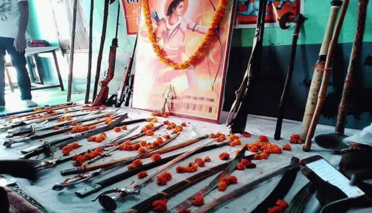 shastra puja in dussehra